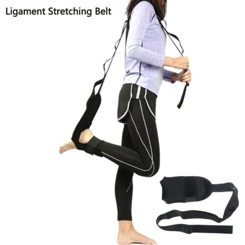 Yoga Ligament Stretching Belt Foot Drop Stroke Hemiplegia Strap Rehabilitation Training Leg Correction Joint Braces Ankle F N9B4