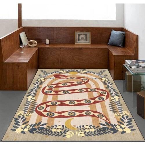 Nordic Carpet Modern Home Exquisite Decor Large Area Rugs Family Parlor Coffee Table Floor Mat High-End Carpets for Living Room