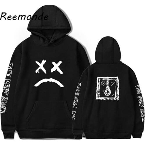 Lil Peep Funny Pullover Lil Peep Printed Hoodies Sweatshirts Plus Sizes for Mens Casual Streetwear Hoodie Long Sleeve Pullover