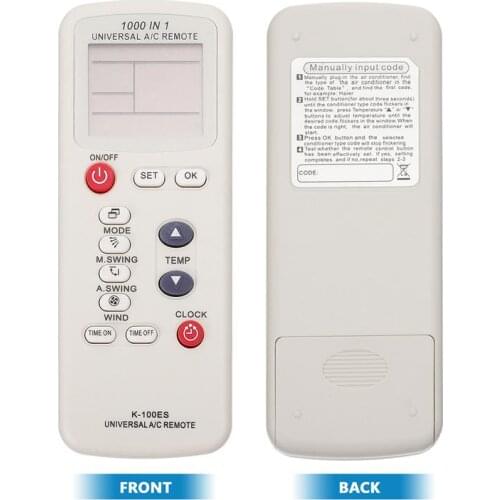1Pc Universal AC Remote General Duty Remote Controller for Air Conditioner