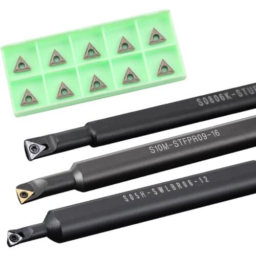 S0806-STUBR S1005K-SWUBR06 S10K/S12M-STFCR11-16 S06K-STFBR06-12 Use CNCarbide Insert TBGT060102L/R Insert Internal Turning Tools