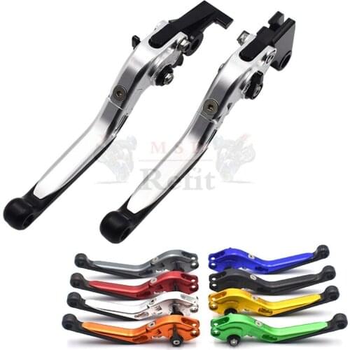 Motorcycle Extendable Folding Brake Clutch Levers For Hyosung GT250R 2006-2010 GT650R 2006-2009