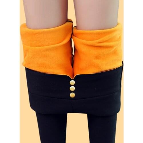 Plus size 5XL Winter Women Pants Keep warm Plus Thick Velvet Pants Slim High Waist Stretch Pencil Pants Female Trousers TX-1