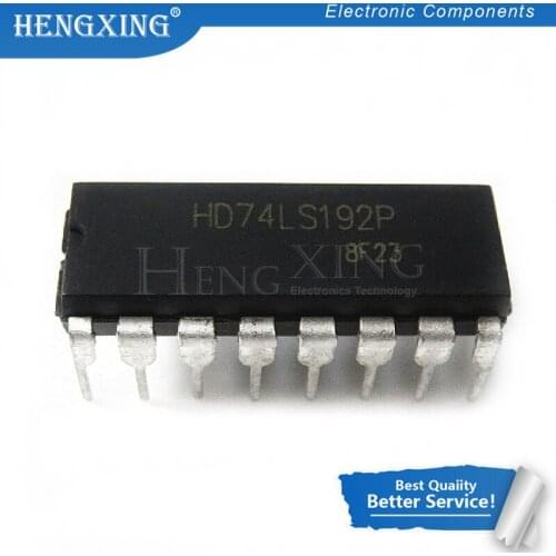 10pcs/lot HD74LS192P SN74LS192N 74LS192 DIP-16 In Stock