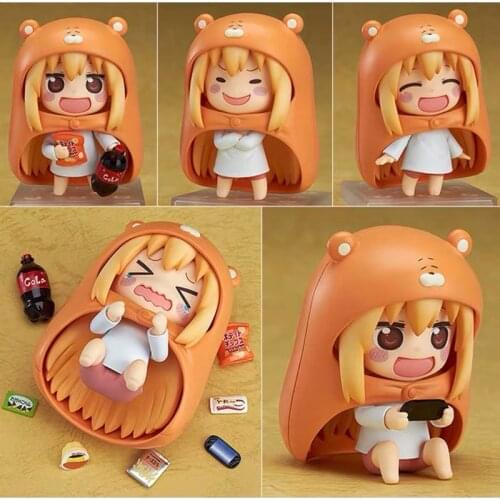 524# Doma Umaru Anime Figure 524b# Himouto! Umaru-chan Action Figure Doma Umaru Figurine Collectible Model Doll Toys Gift 10cm