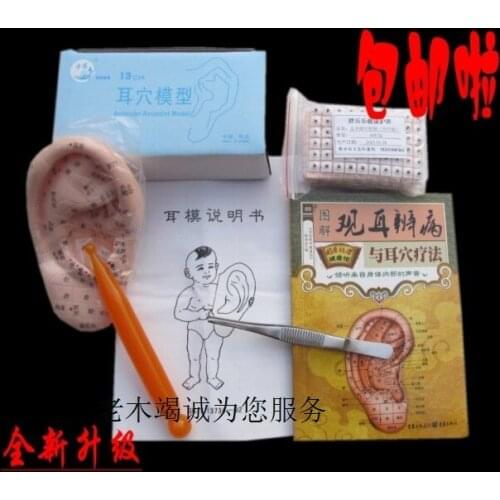 Free shipping ear press seed ear massage tool Ear model ear probe