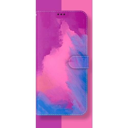 Flip Fundas For Nokia 1.3 2.2 2.4 3.2 3.4 4.2 5.3 5.4 6.2 7.2 7.3 For Nokia 5.4 7.3 Cloud Painted Case Magnetic Wallet Capa D26F