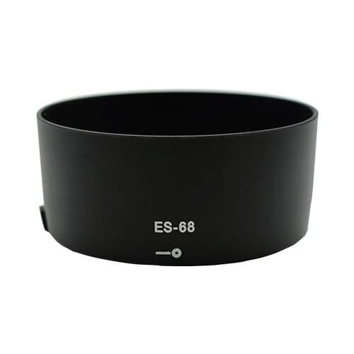 New ES68 ES-68 Camera Lens Hood for Can&n-EOS EF 50mm f/1.8 STM 49mm lens protector