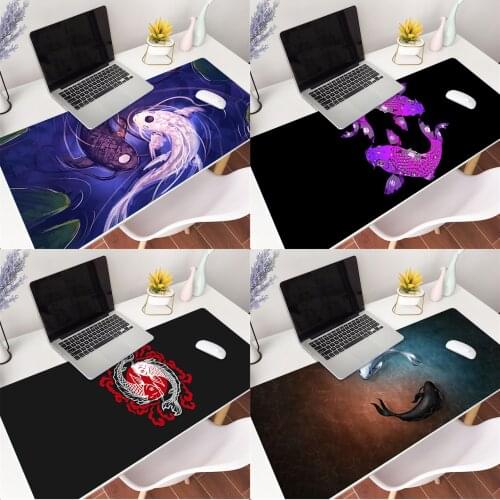 MaiYaCa The Last Airbender Fish Yin Yang Earth Korra Air Elements Mouse Pad Desk Mat pc gamer completo for lol/world of warcraft