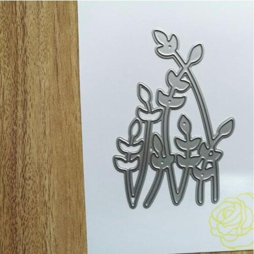Metal Dendrite leaves Cutting Dies Stencils for DIY Scrapbooking/photo album Decorative Embossing DIY Paper Cards