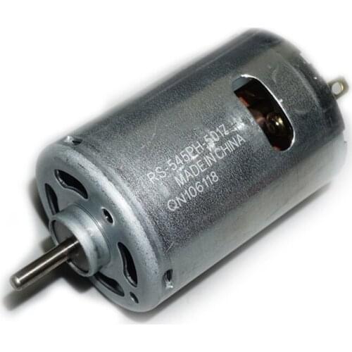 DIY Power Motor 545 High Speed Motor 5V-12V 8700 Rpm-24000 Rpm with Copper Brush for Car Ship Models, Shaft Diameter 3.17mm XD