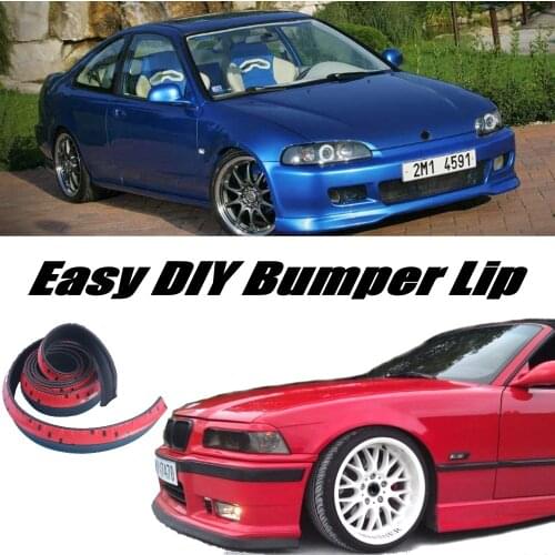 NOVOVISU For HONDA Civic Type R Si EG EH EJ EK EM ES EP EV FD FA FG FK FN FB Bumper Lip Lips / Front Spoiler Strip Skirt