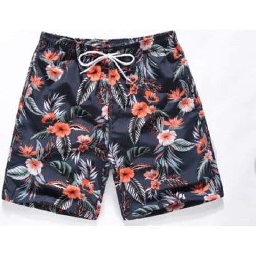 New Fashion Printed Beach Shorts Quick Drying Sport Shorts Loose Casual Hip Hop beach shorts