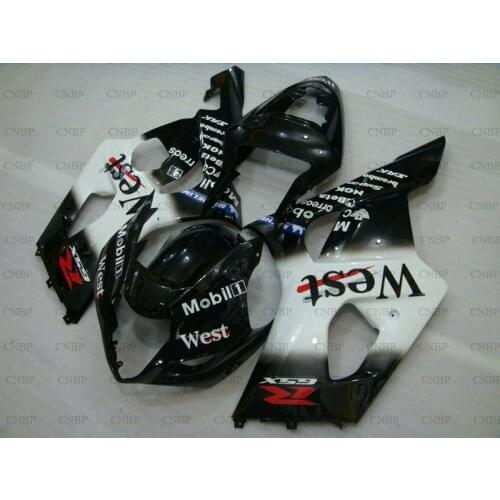 Motorcycle Fairing GSXR1000 2003 - 2004 K3 Plastic Fairings for Suzuki GSXR1000 2003 Plastic Fairings GSX-R1000 03