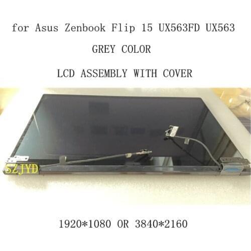 Original 15.6'' Matrix for Asus Zenbook Flip 15 UX563FD UX563 Touch Digitizer Glass LED Screen Laptop LCD Display FULL Assembly