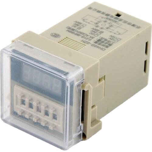Time relay DH48S-2ZH preset counter time limit relay
