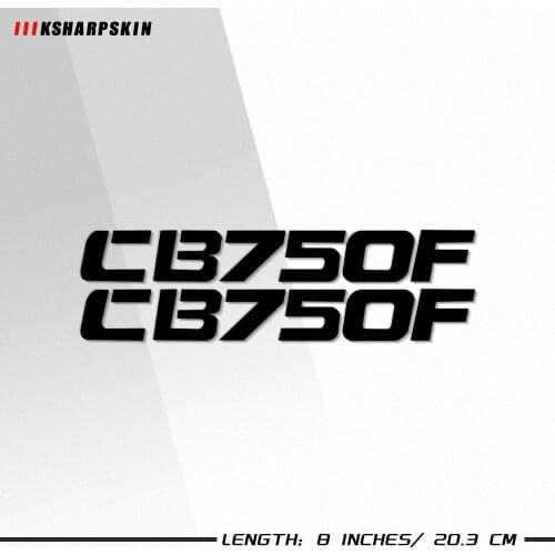 Motorcycle Reflective Stickers Body Helmet Fuel Tank Waterproof Sign Decal for DUCATI HONDA CB750F cb 750f LOGO Sticker