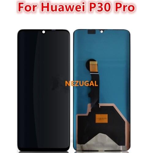 Test AAA+++ 6.47'' LCD For Huawei P30 Pro LCD Display Touch Screen Digitizer Assembly for Huawei P30 Pro Replacement Screen