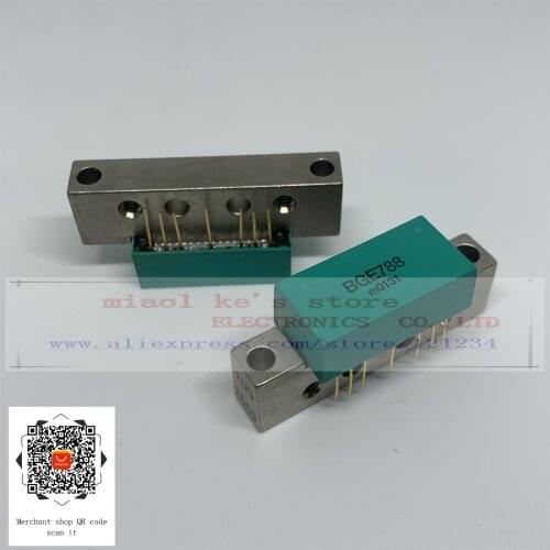 100%Original: BGE788 BGE788C [ SOT115J ] - IC AMP CATV . 750MHz, 34dB gain push-pull amplifier