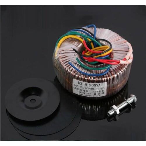 200W single 26+double 15V oxygen-free copper Toroidal transformer