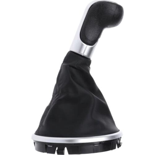 5 Speed Car Gear Shift Knob Gaitor Boot For Skoda Fabia 2 MK2 2007-2012 Roomster Q39F