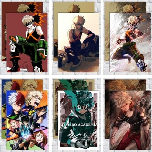Hunter x Hunter Poster Popular Classic Japanese Anime Home Decor Retro Poster Prints Kraft Paper Wall Art Home Room Decor