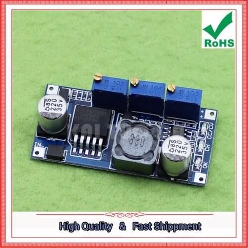 Constant current constant voltage module LED drive lithium ion battery charging input 7V-35V output 1.3V-30V BOARD