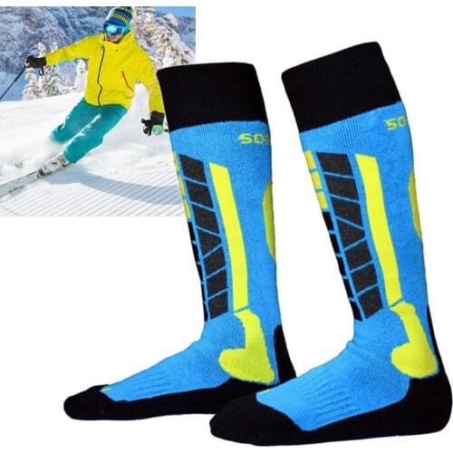 Men Women Winter Warm Thermal Ski Socks Thick Cotton Sports Snowboard Cycling Skiing Soccer Socks Thermosocks Leg Warmers Sock