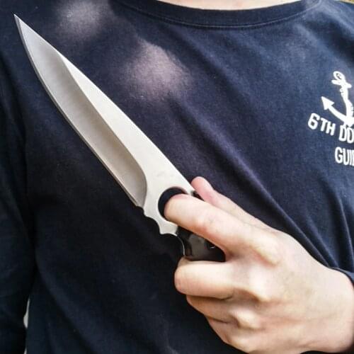 Newest design STURDY MILITARY TACTICAL SURVIVAL KNIFES Combat Hunting Full Tang FIXED BLADE STEEL KNIFE Military Bowie knives