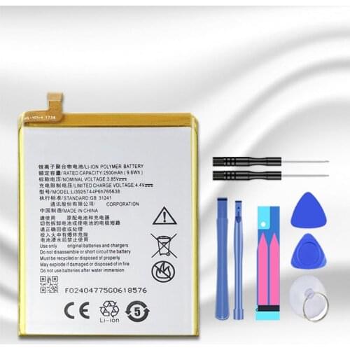 New Li3925T44P6h765638 2500mAh Battery For ZTE BLade V8 Lite 5.0-inch Mobile Phone Batteries Tools