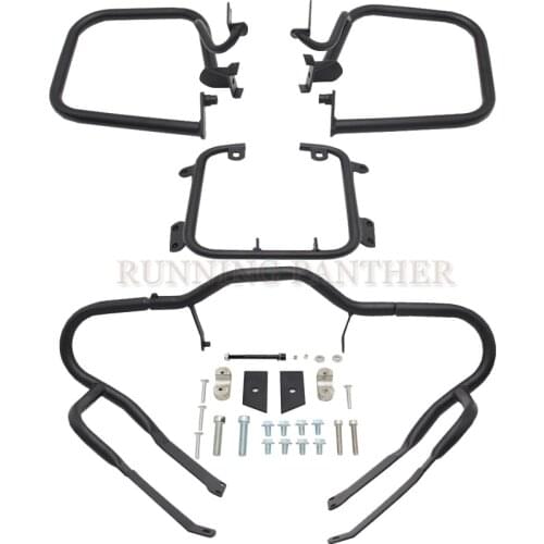 Motorcycle Front / Rear Side Box Bumper Safety Highway Crash Bar Engine Guard for BMW R1200RT R 1200 RT R1200 RT 2005-2013