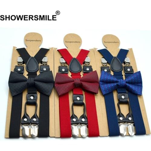 Navy Black Navy Mens Suspenders Braces 4 Clips Women Real Leather Suspenders Dress Solid Wedding Mens Braces 120cm*2.5cm