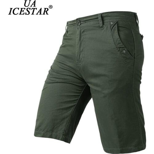 Brand Solid Color Men Shorts 2021 New Summer High Quality Cotoon Comfortable Cargo Pants Men Military Fashion Casual Men Shorts