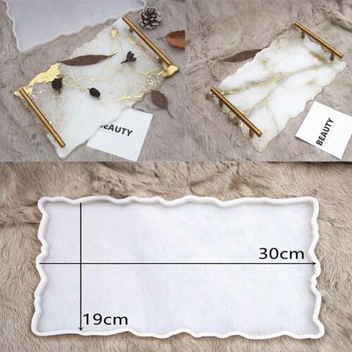 Silicone Mold For Resin tea Plate cup pad drop glue DIY Clay Epoxy uv resin molds For Home Decoration Craft Art Supplies