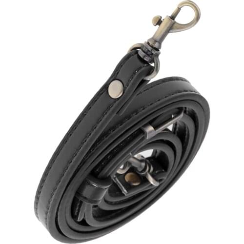 Adjustable PU Leather Replacement Handbag Shoulder Bag Strap Handle DIY Purse Making Bag Belt 1cm Wide