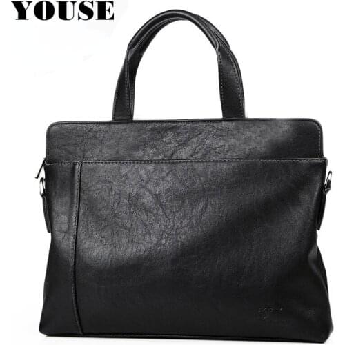 Mens Shoulder Bags Clutch Leather Briefcase Fabric Laptop Designer Handbag Document for Travel Tablet Large Fashion New Outdoor