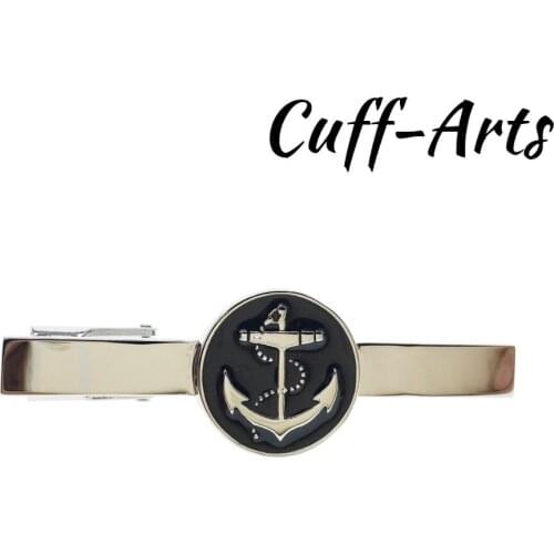 Tie Clip For Men Anchor Sailing Tie Clip Novelty Men Tie Clip Male Business Gift for Mens Jewelry by Cuffarts T10027