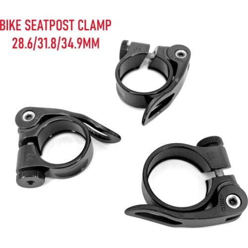 Bike Seat Clamp Ultralight Aluminum Alloy MTB Mountain Bike Road Bike Saddle Seat Post Clamp Bicycle Accessories