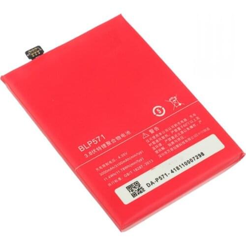 10pcs /lot 3100mAh BLP571 Replacement battery For Oneplus One 1+ One plus Oneplus One Plus 64GB 16GB Batteries