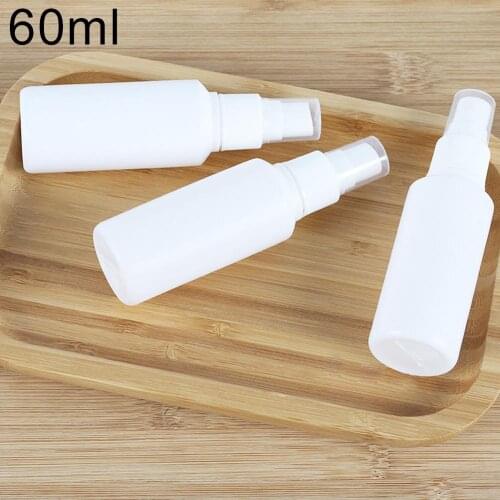 2Pcs 60ml Refillable Cosmetic Atomizer Mist Sprayer Alcohol Empty Spray Bottle Empty Cosmetic Containers Sprayer Storage Bottl
