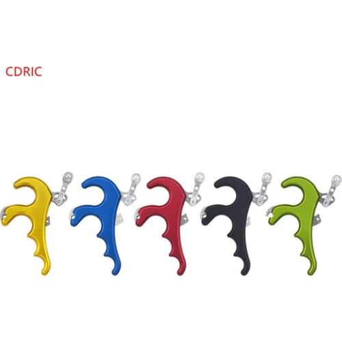 4 Finger WOLF Grip Caliper Release Aid Stainless Steel Release for Compound Bow Archery