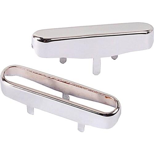 65x14.5mm Nickel Plated Metal Electric Guitar Single Coil Pickup Cover For TL Guitar Parts