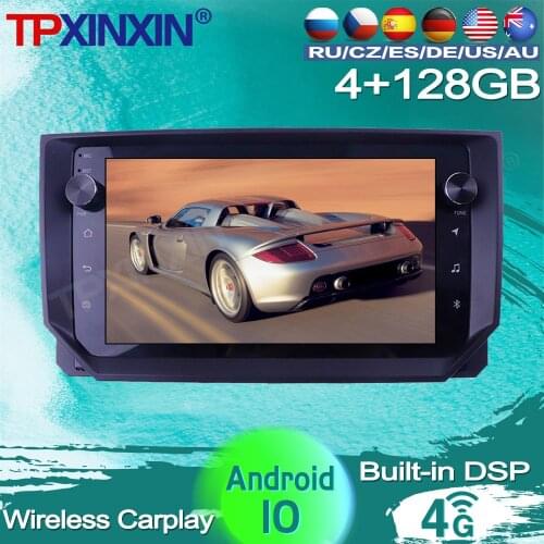 128G For Seat Arona 2018 2019 2020 Android Car Radio Tape Recorder Video Multimedia Player GPS Navigation Vioce Control Screen