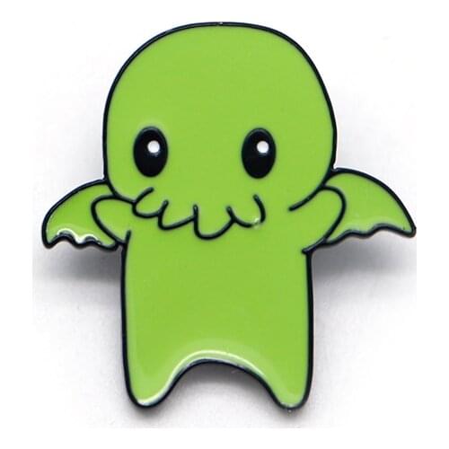 Cthuluru Brooches Baby Cute Style Boy Girl Lapel Enamel Pin Hat/Bag Denim Jacket Lady Oil Drop Badge Collar Scarf Buckle S121