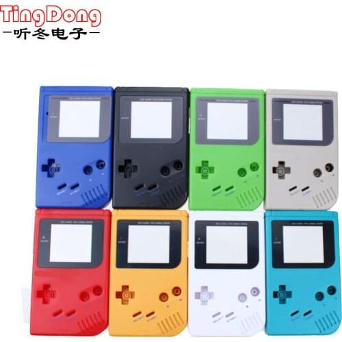 10Sets For GB Case For Game Boy Classic Game Replacement Case Plastic Shell Cover for Nintendo GB Console housing For GB Case