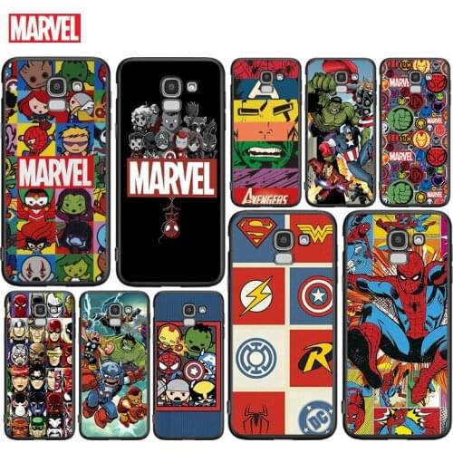 Marvel Anime Superhero For Samsung Galaxy j2 3 4 5 6 7 8 730 530 330 2016/2017/2018Star Plus Prime Core Duo Phone Case