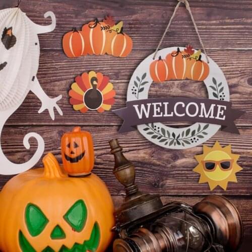 Welcome Sign Decorative Plaques Wall Decoration Exchangeable Accessories For House Door Production Home Decoretion