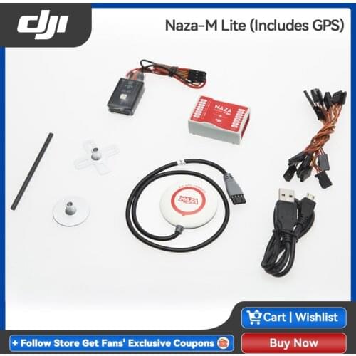 DJI Naza-M Lite (Includes GPS) It can measure flying altitude attitude and therefore can be used for autopilot/automatic control