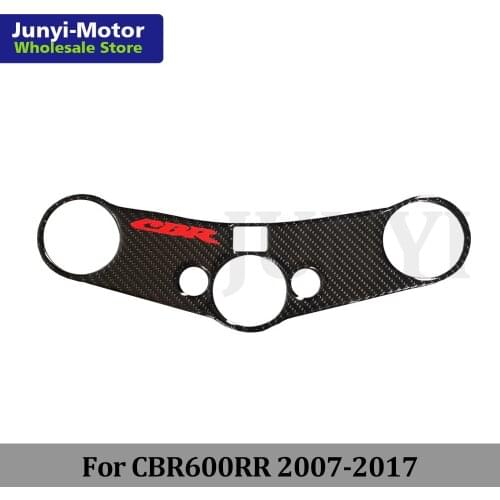 For Honda CBR 600 RR CBR600RR 2007-2017 2011 2012 2013 2014 2015 2016 Triple Tree Top Clamp Upper Front End 3D Sticker Decal Pad