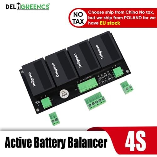 Poland 4S12V Lithium Battery Equalizer Active Battery Balancer BMS for LiFePO4 LTO LiNCM 18650 Solar Power EV RV Car Boat